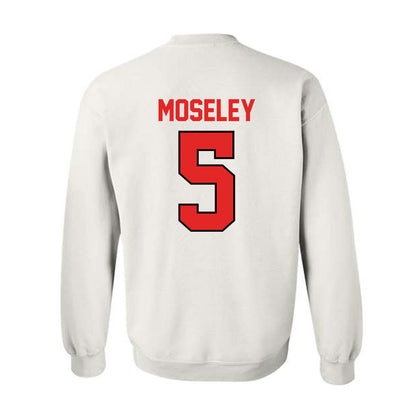 Texas Tech - NCAA Men's Basketball : Josiah Moseley - Classic Shersey Crewneck Sweatshirt-1