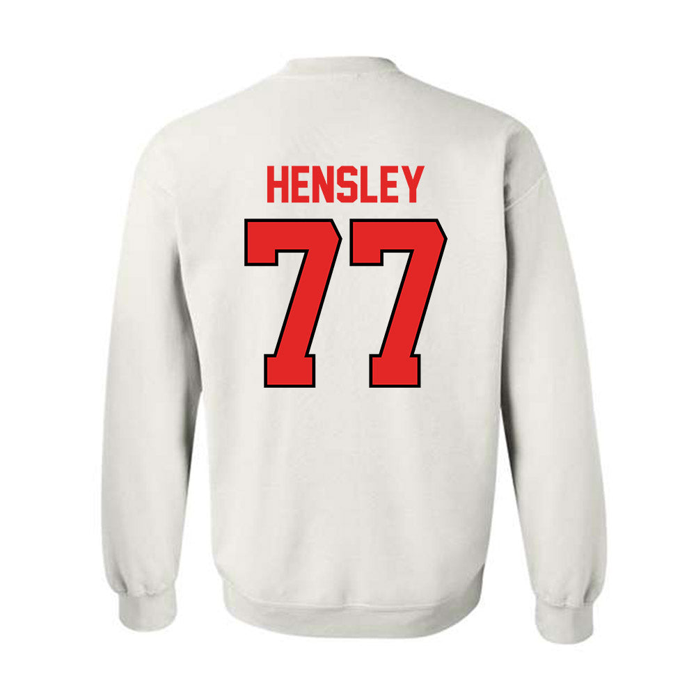 Texas Tech - NCAA Softball : Timber Hensley - Classic Shersey Crewneck Sweatshirt-1