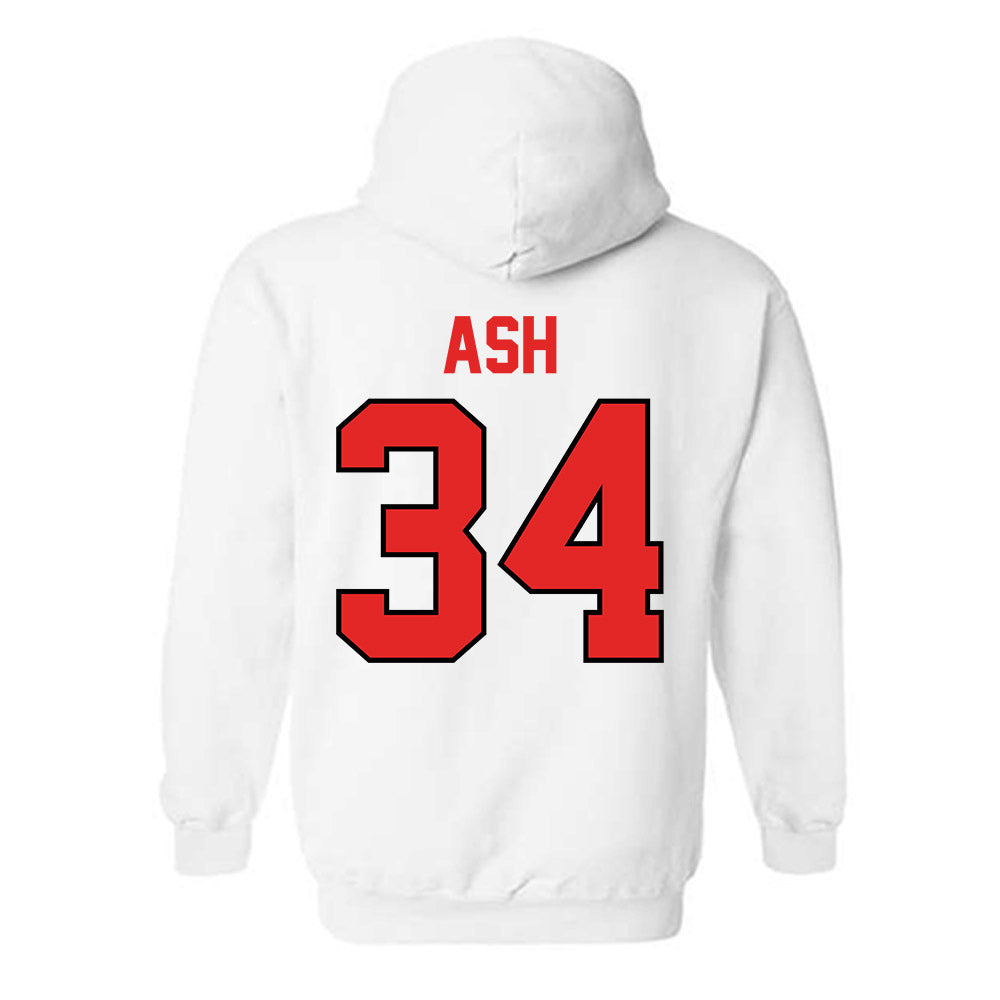 Texas Tech - NCAA Football : Jude Ash - Classic Shersey Hooded Sweatshirt-1