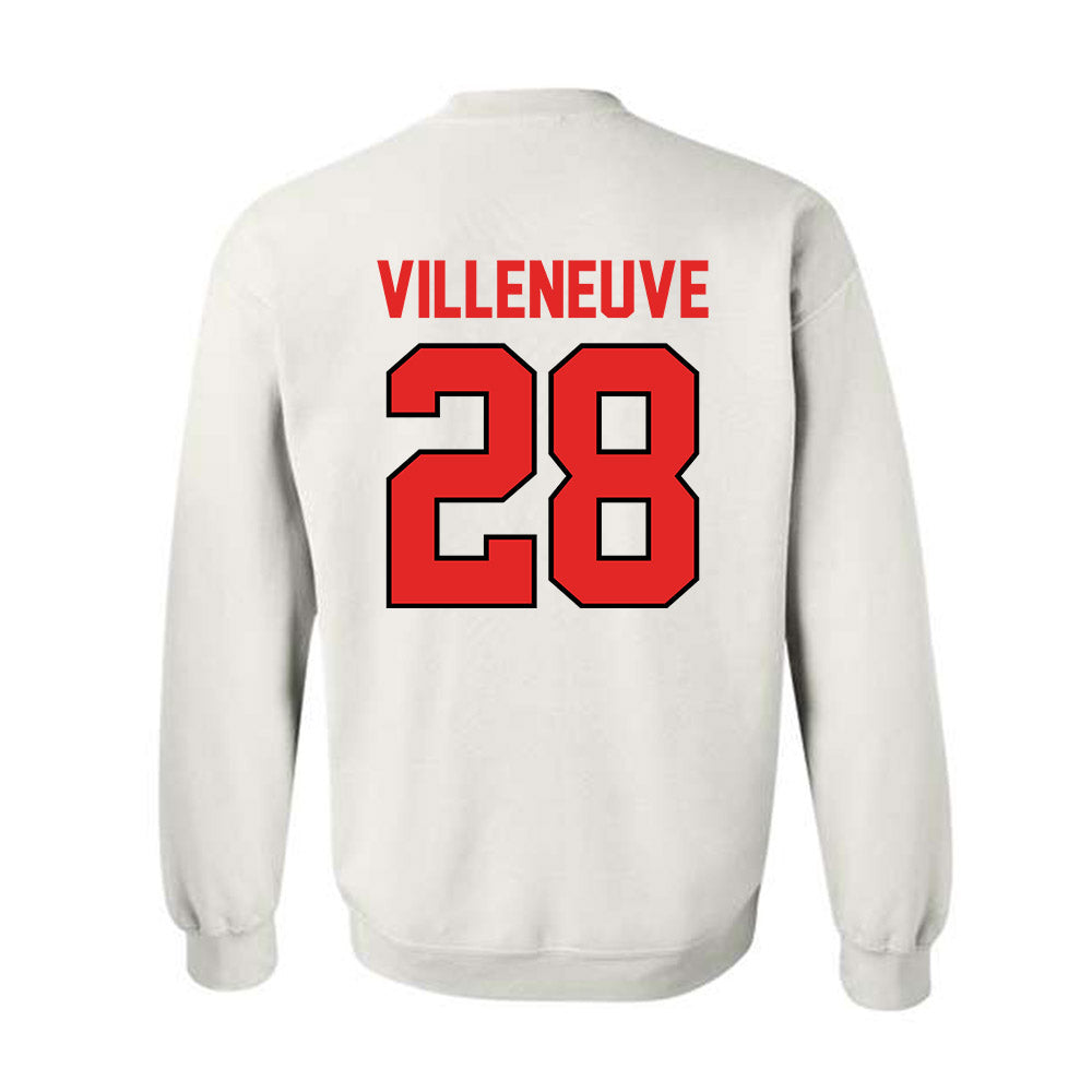 Texas Tech - NCAA Baseball : Robin Villeneuve - Classic Shersey Crewneck Sweatshirt-1