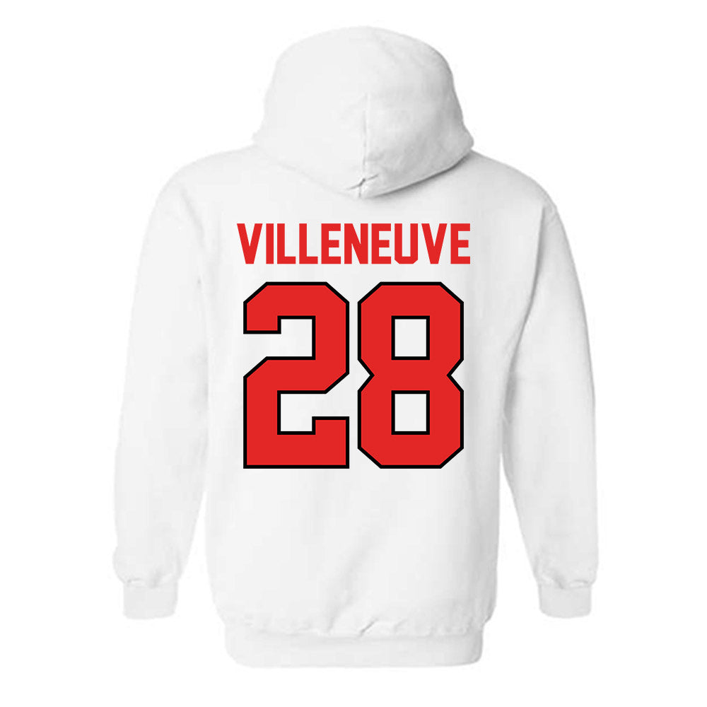 Texas Tech - NCAA Baseball : Robin Villeneuve - Classic Shersey Hooded Sweatshirt-1