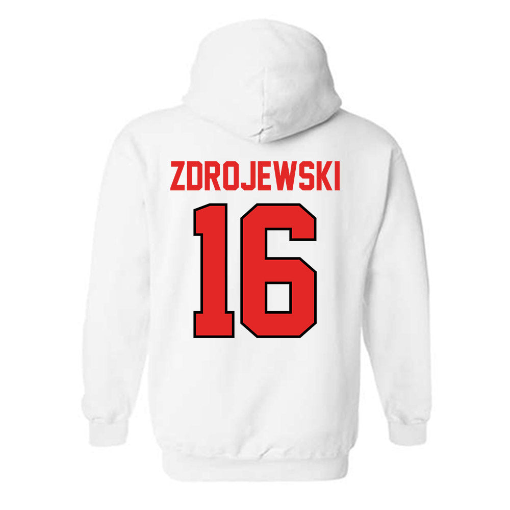Texas Tech - NCAA Women's Soccer : Taylor Zdrojewski - Classic Shersey Hooded Sweatshirt-1