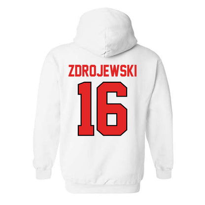 Texas Tech - NCAA Women's Soccer : Taylor Zdrojewski - Classic Shersey Hooded Sweatshirt-1