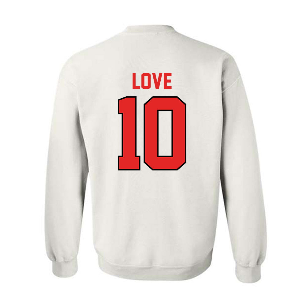 Texas Tech - NCAA Women's Basketball : Sidney Love - Classic Shersey Crewneck Sweatshirt-1