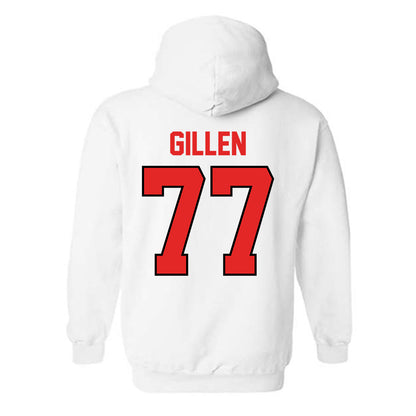 Texas Tech - NCAA Football : Elias Gillen - Classic Shersey Hooded Sweatshirt-1