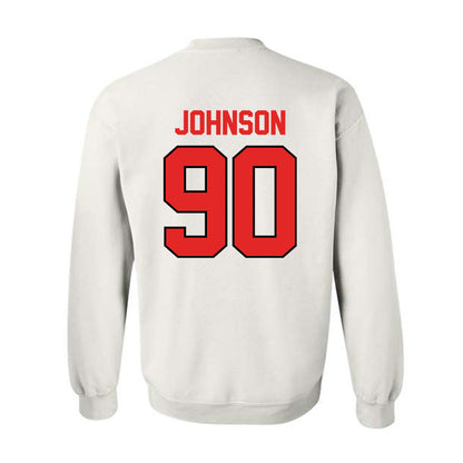 Texas Tech - NCAA Football : Ayden Johnson - Classic Shersey Crewneck Sweatshirt-1
