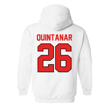 Texas Tech - NCAA Baseball : Matt Quintanar - Classic Shersey Hooded Sweatshirt-1