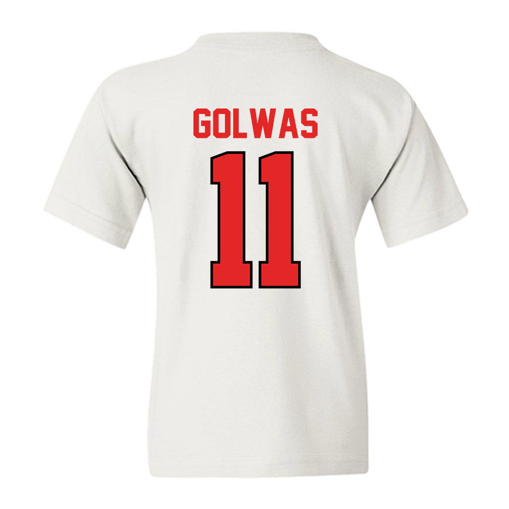 Texas Tech - NCAA Football : Brock Golwas - Classic Shersey Youth T-Shirt-1