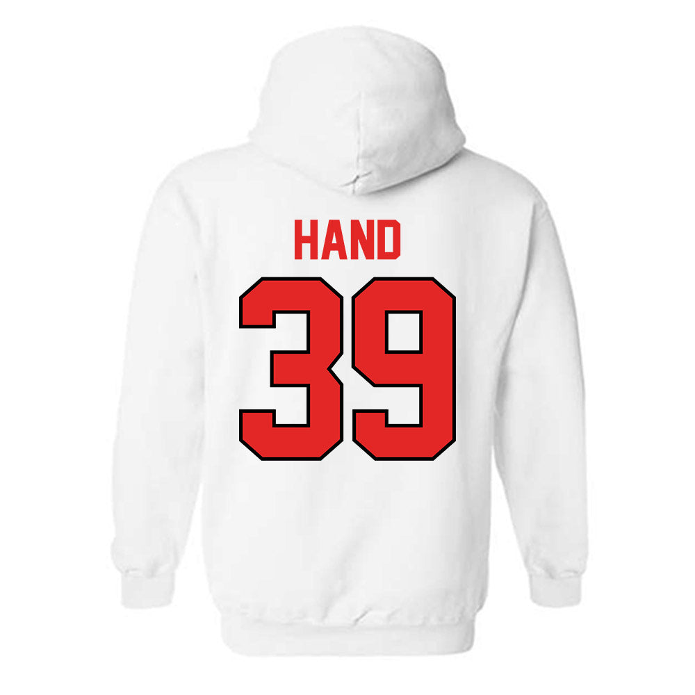 Texas Tech - NCAA Football : Jacob Hand - Classic Shersey Hooded Sweatshirt-1