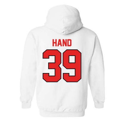 Texas Tech - NCAA Football : Jacob Hand - Classic Shersey Hooded Sweatshirt-1