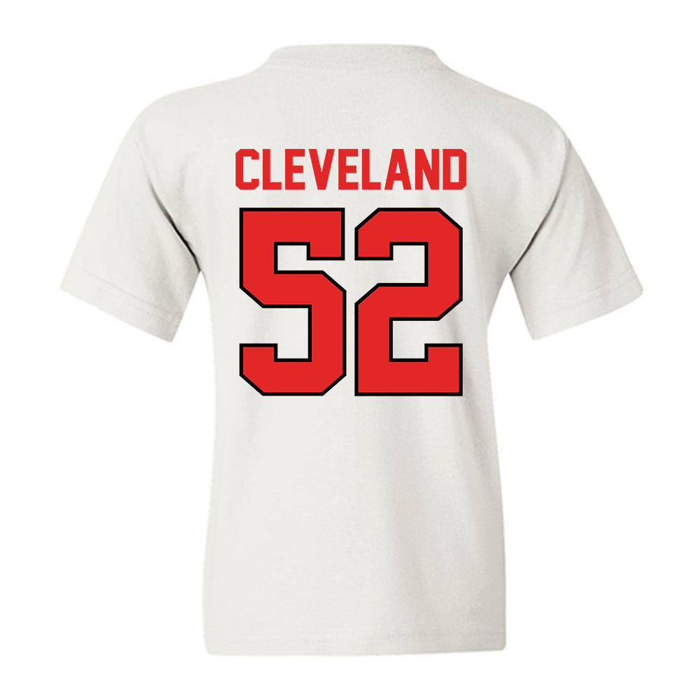 Texas Tech - NCAA Football : Cash Cleveland - Classic Shersey Youth T-Shirt-1