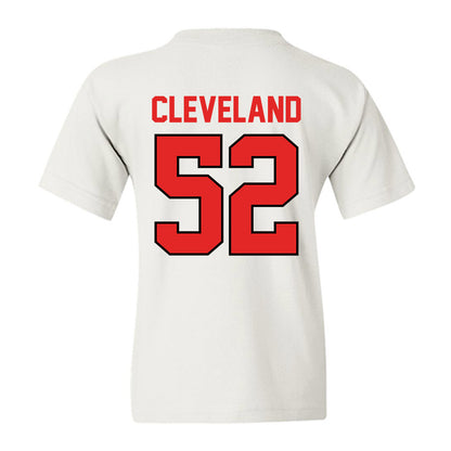 Texas Tech - NCAA Football : Cash Cleveland - Classic Shersey Youth T-Shirt-1