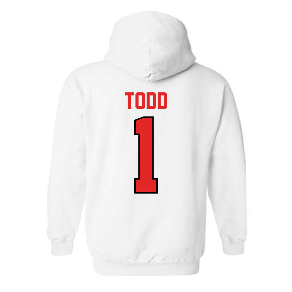 Texas Tech - NCAA Women's Soccer : Adelyn Todd - Classic Shersey Hooded Sweatshirt-1