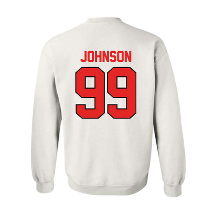 Texas Tech - NCAA Football : JoJo Johnson - Classic Shersey Crewneck Sweatshirt-1