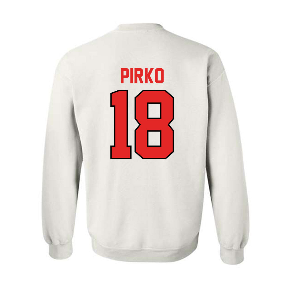 Texas Tech - NCAA Baseball : lukas pirko - Classic Shersey Crewneck Sweatshirt-1