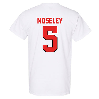 Texas Tech - NCAA Men's Basketball : Josiah Moseley - Classic Shersey T-Shirt-1