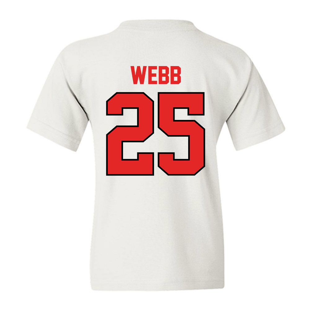 Texas Tech - NCAA Football : Donovan Webb - Classic Shersey Youth T-Shirt-1