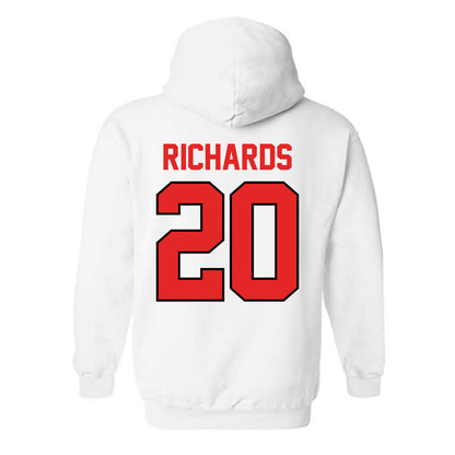 Texas Tech - NCAA Softball : Mia Richards - Classic Shersey Hooded Sweatshirt-1