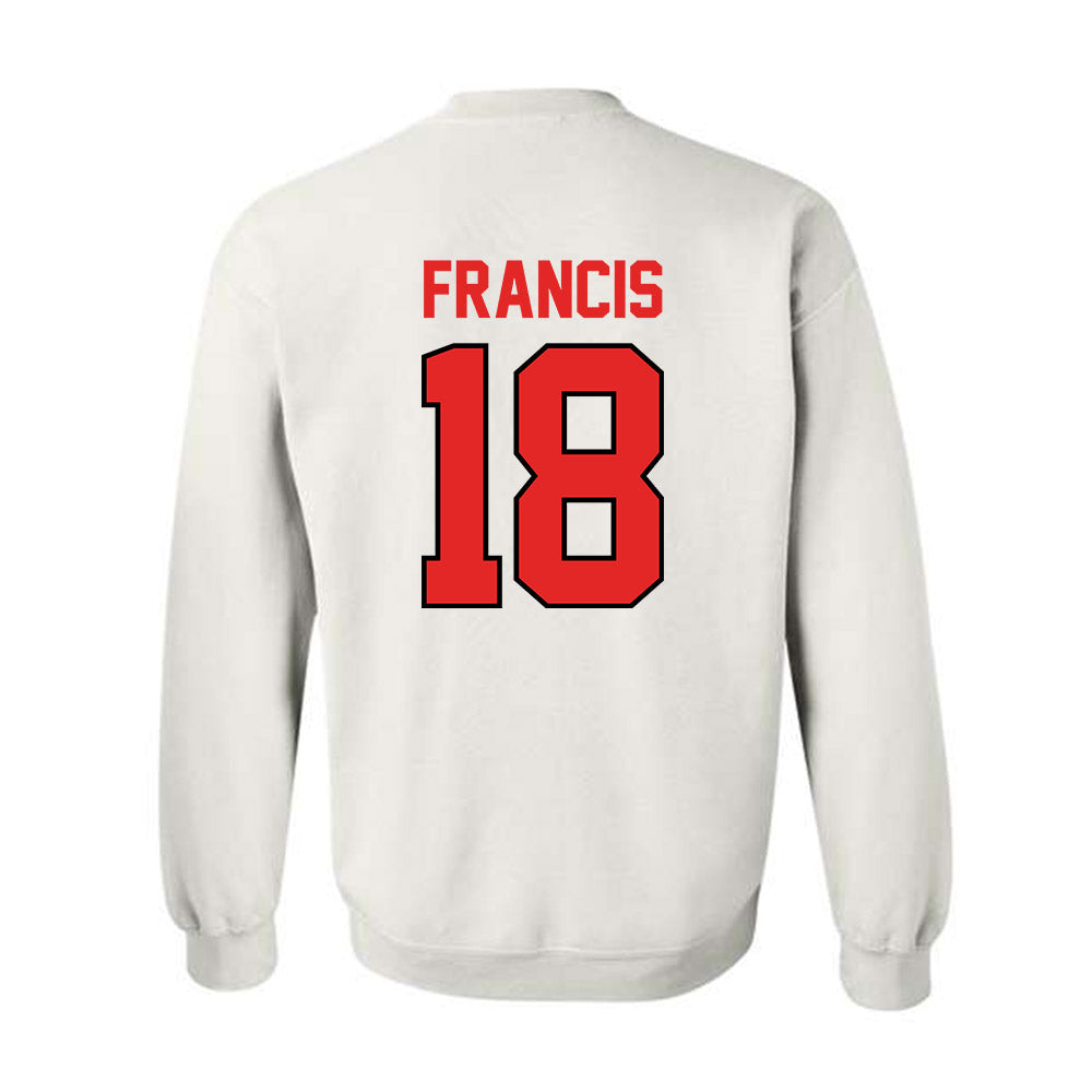 Texas Tech - NCAA Football : Kirk Francis - Classic Shersey Crewneck Sweatshirt-1