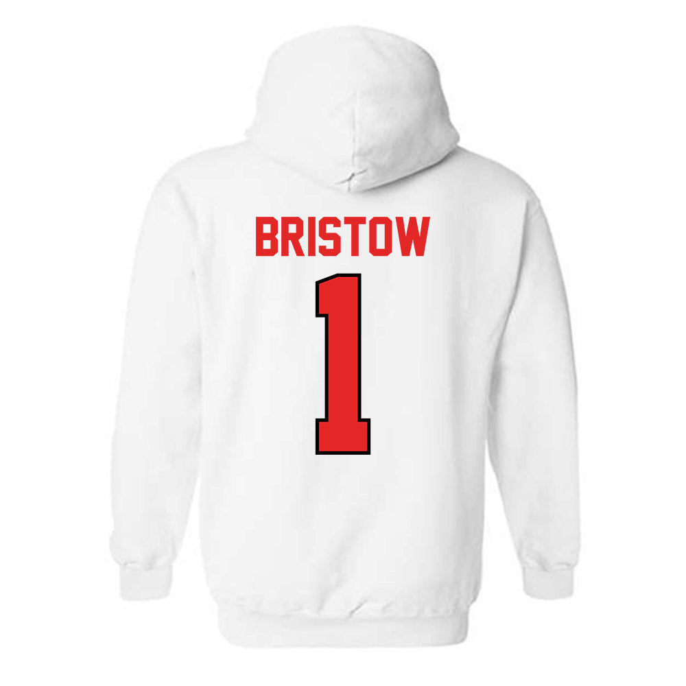 Texas Tech - NCAA Women's Basketball : Jalynn Bristow - Classic Shersey Hooded Sweatshirt-1