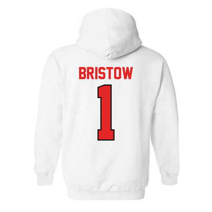 Texas Tech - NCAA Women's Basketball : Jalynn Bristow - Classic Shersey Hooded Sweatshirt-1