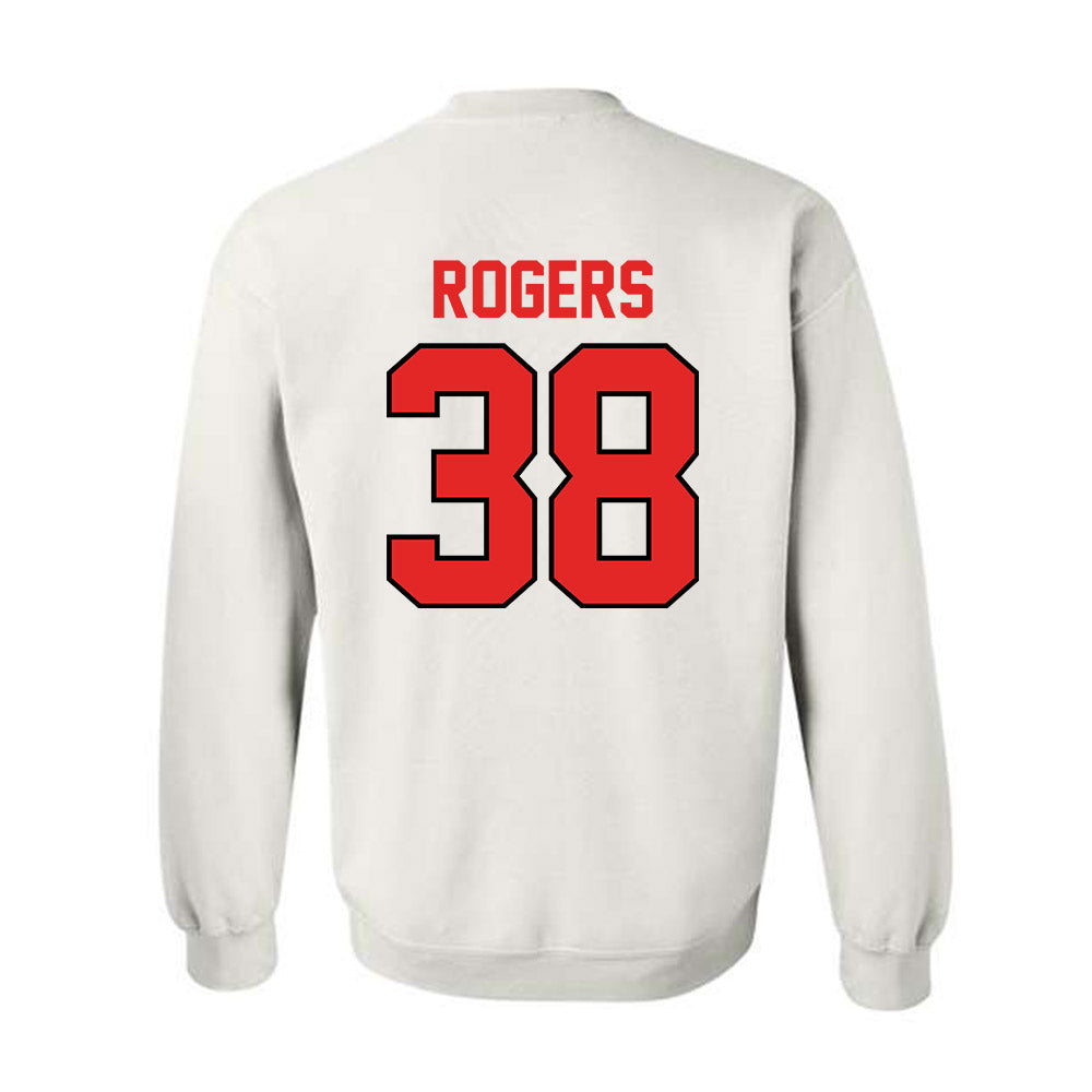 Texas Tech - NCAA Baseball : Jacob Rogers - Classic Shersey Crewneck Sweatshirt-1