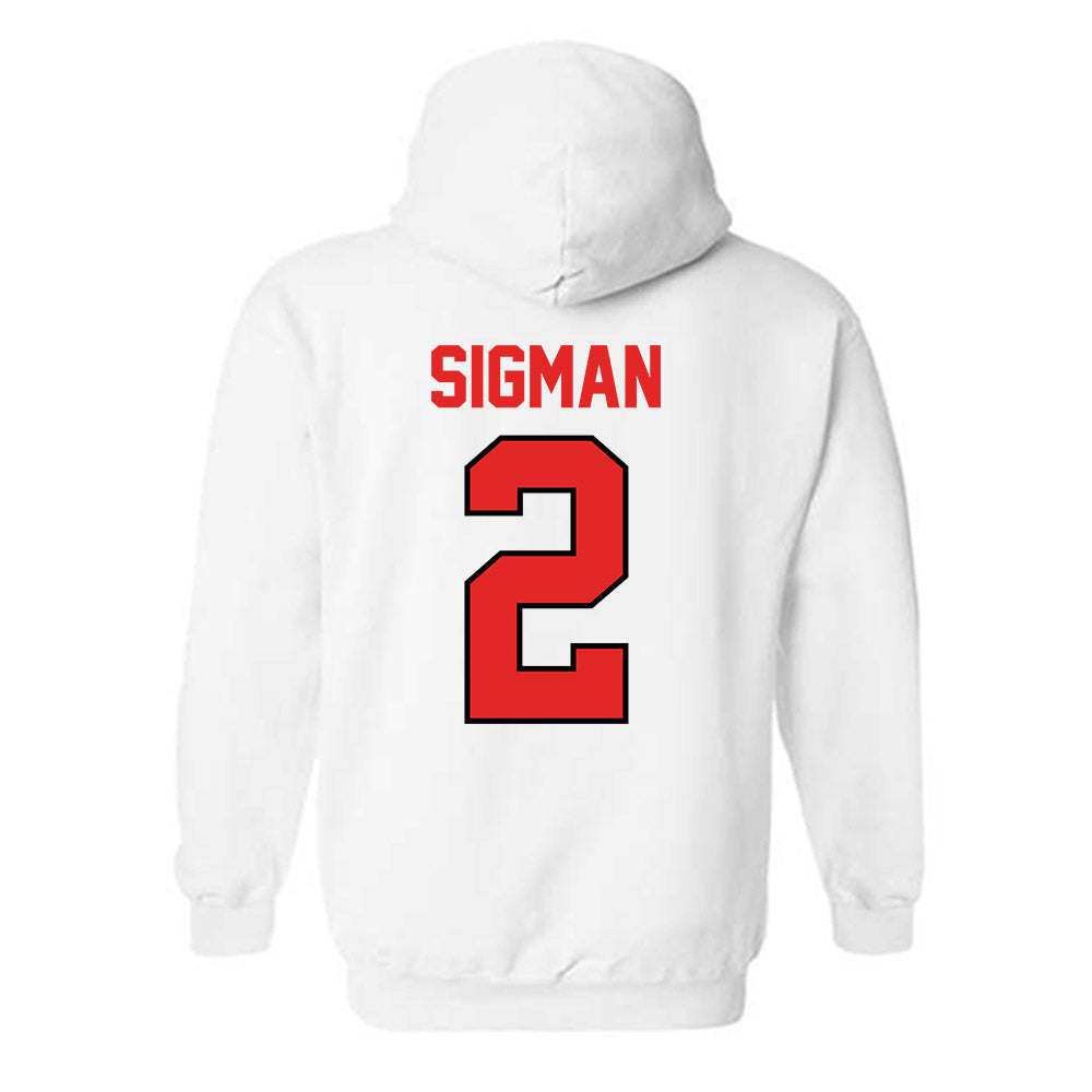 Texas Tech - NCAA Women's Volleyball : Gretchen Sigman - Classic Shersey Hooded Sweatshirt-1