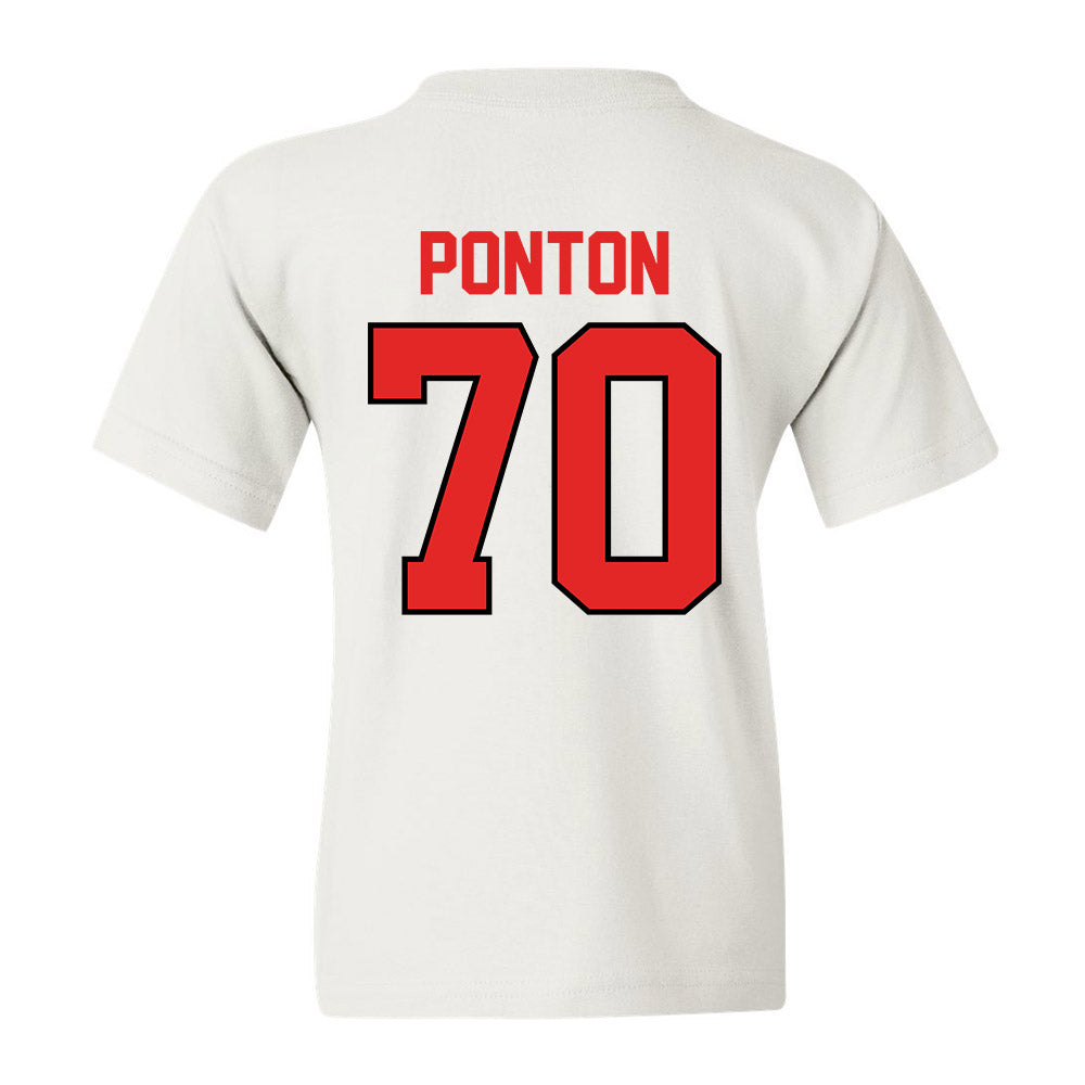 Texas Tech - NCAA Football : Jacob Ponton - Classic Shersey Youth T-Shirt
