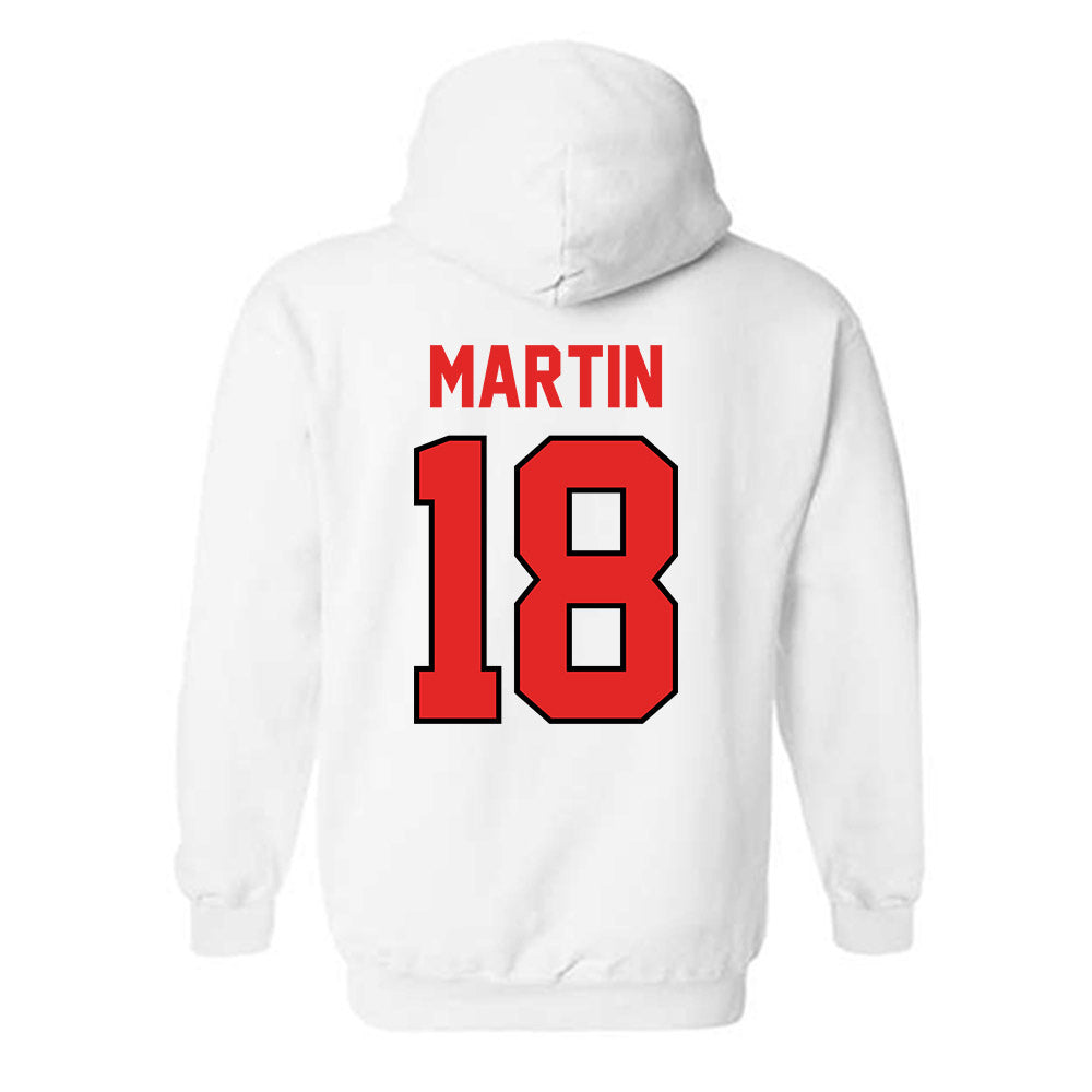 Texas Tech - NCAA Football : SVioarean Martin - Classic Shersey Hooded Sweatshirt-1