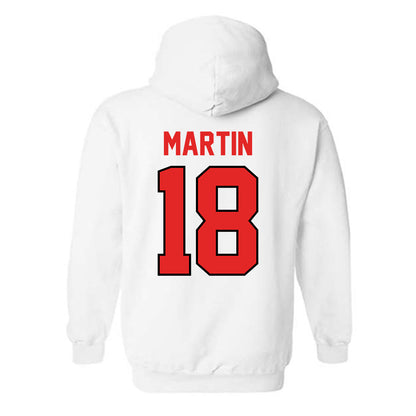 Texas Tech - NCAA Football : SVioarean Martin - Classic Shersey Hooded Sweatshirt-1