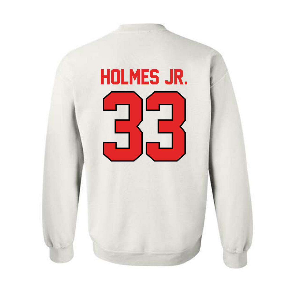 Texas Tech - NCAA Football : A.J. Holmes Jr. - Classic Shersey Crewneck Sweatshirt-1