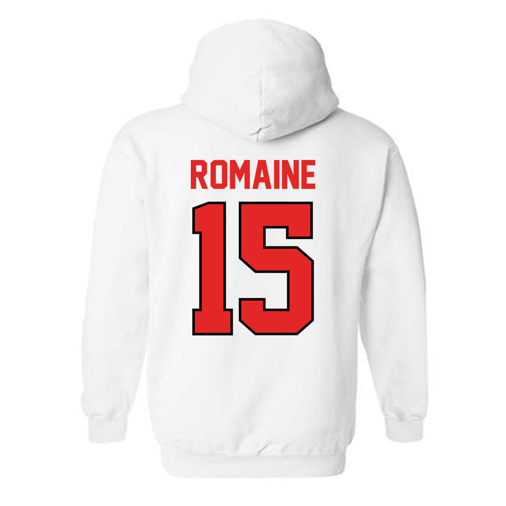 Texas Tech - NCAA Football : Austin Romaine - Classic Shersey Hooded Sweatshirt-1