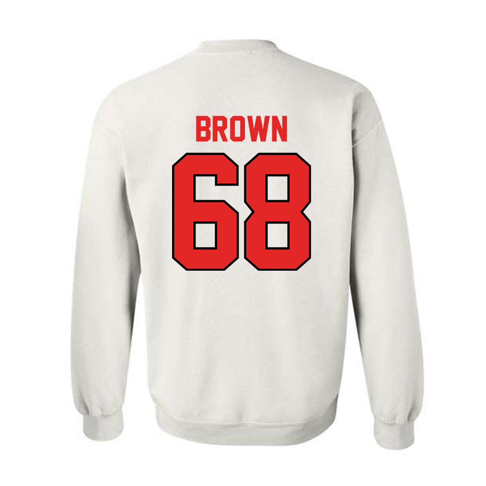 Texas Tech - NCAA Football : Ren Brown - Classic Shersey Crewneck Sweatshirt-1