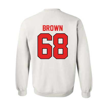 Texas Tech - NCAA Football : Ren Brown - Classic Shersey Crewneck Sweatshirt-1