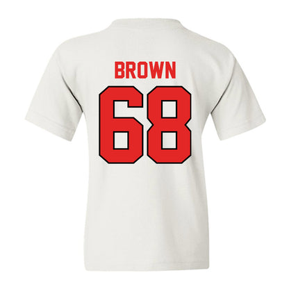 Texas Tech - NCAA Football : Ren Brown - Classic Shersey Youth T-Shirt-1