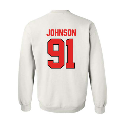 Texas Tech - NCAA Football : Krush Johnson - Classic Shersey Crewneck Sweatshirt-1