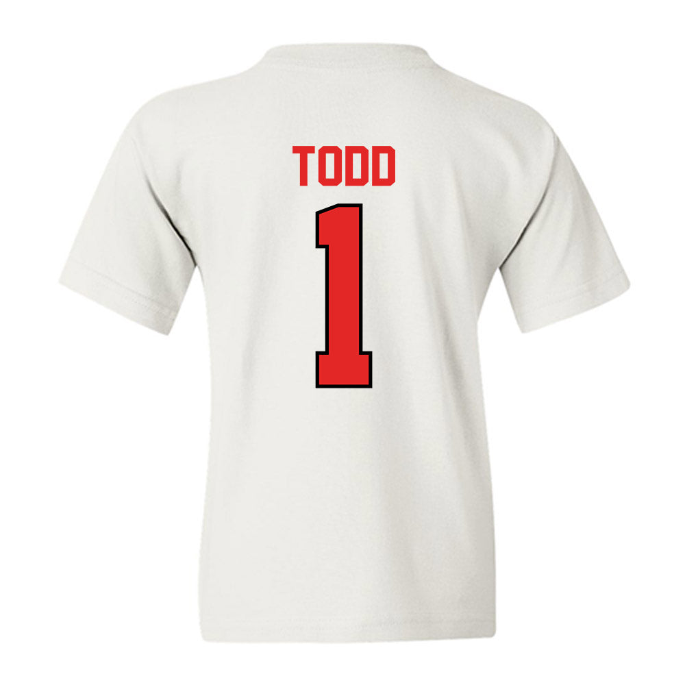 Texas Tech - NCAA Women's Soccer : Adelyn Todd - Classic Shersey Youth T-Shirt-1