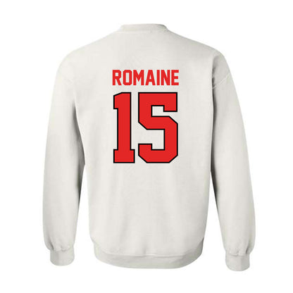 Texas Tech - NCAA Football : Austin Romaine - Classic Shersey Crewneck Sweatshirt-1