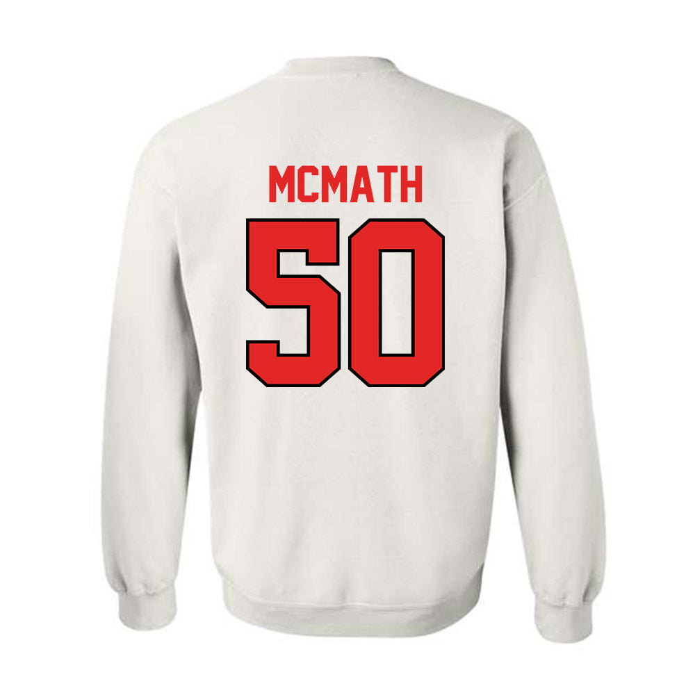 Texas Tech - NCAA Football : Patrick McMath - Classic Shersey Crewneck Sweatshirt-1