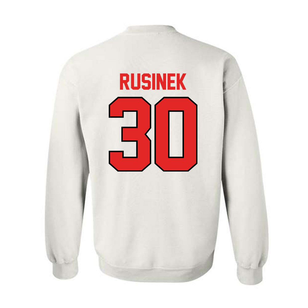 Texas Tech - NCAA Baseball : Jesse Rusinek - Classic Shersey Crewneck Sweatshirt-1
