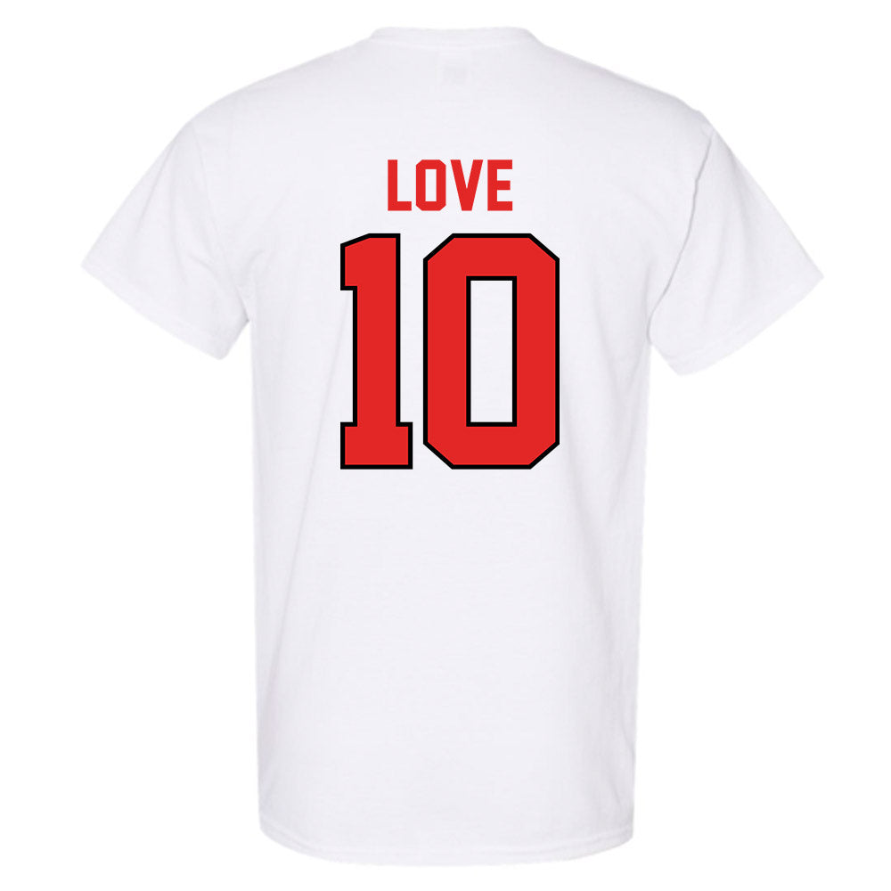 Texas Tech - NCAA Women's Basketball : Sidney Love - Classic Shersey T-Shirt-1