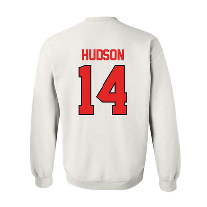 Texas Tech - NCAA Football : Micah Hudson - Classic Shersey Crewneck Sweatshirt-1