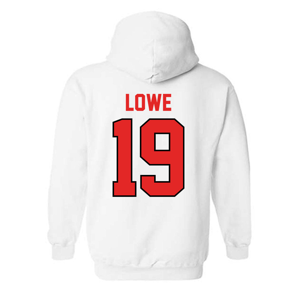 Texas Tech - NCAA Baseball : Jonathan Lowe - Classic Shersey Hooded Sweatshirt-1