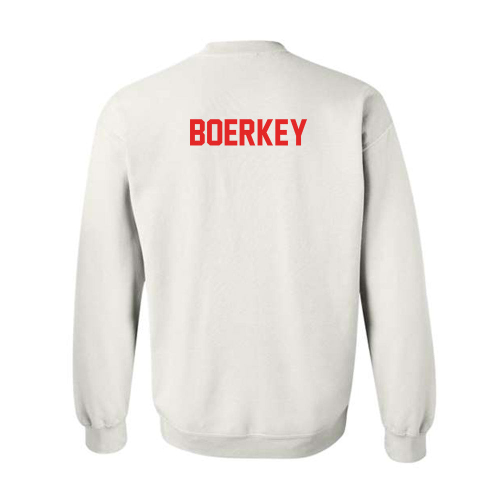Texas Tech - NCAA Men's Track & Field : Pierre Boerkey - Classic Shersey Crewneck Sweatshirt-1