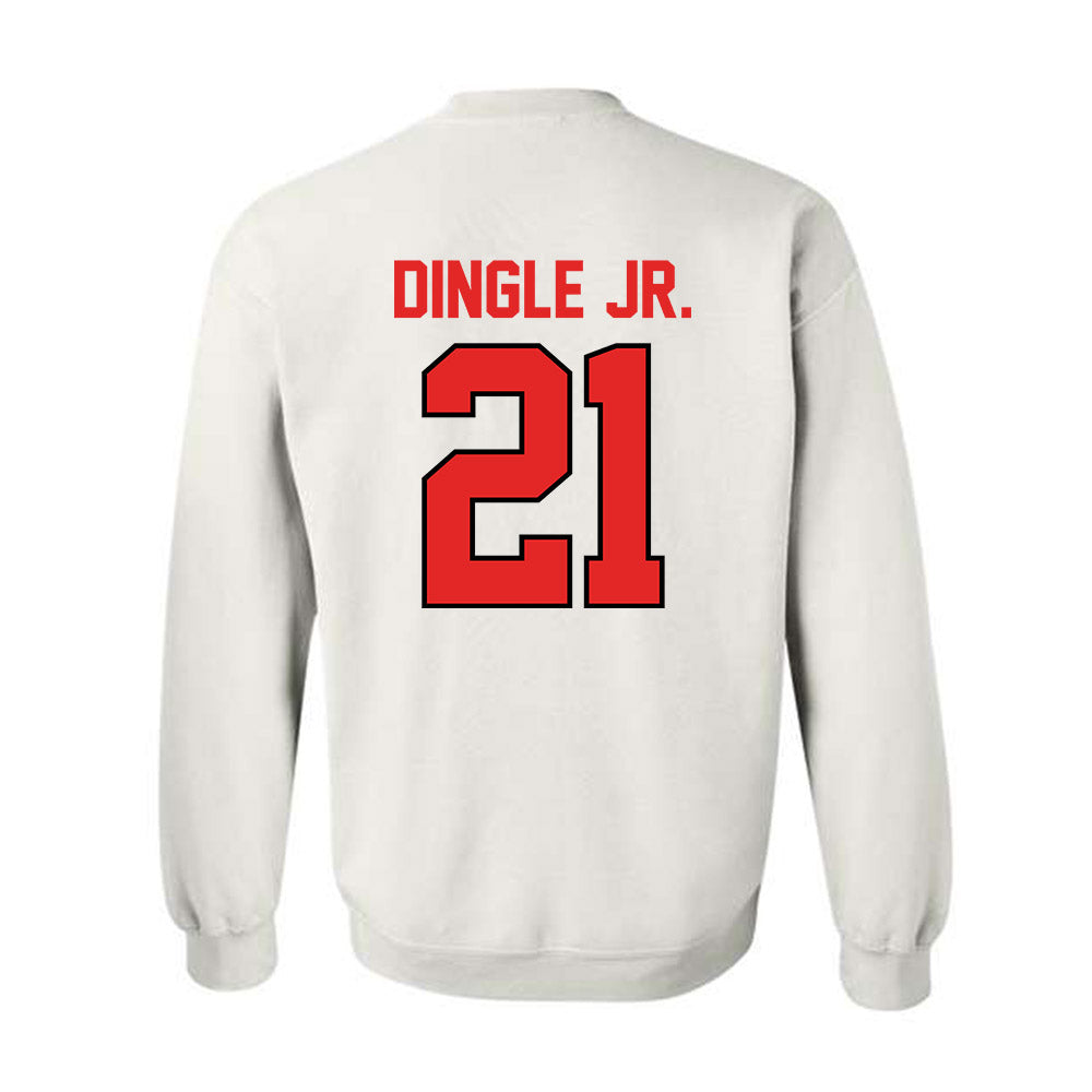 Texas Tech - NCAA Football : Miquel Dingle Jr. - Classic Shersey Crewneck Sweatshirt-1