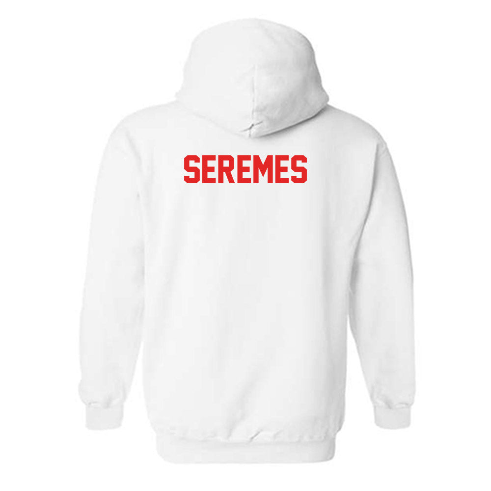 Texas Tech - NCAA Men's Track & Field : Jonathan SEREMES - Classic Shersey Hooded Sweatshirt-1