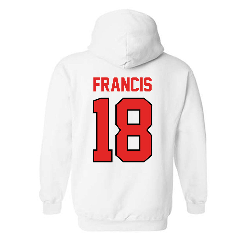 Texas Tech - NCAA Football : Kirk Francis - Classic Shersey Hooded Sweatshirt-1