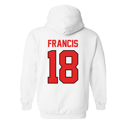 Texas Tech - NCAA Football : Kirk Francis - Classic Shersey Hooded Sweatshirt-1