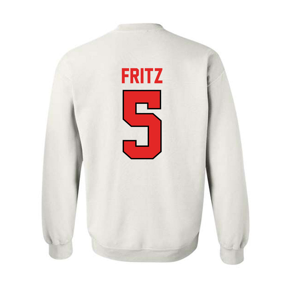 Texas Tech - NCAA Women's Basketball : Denae Fritz - Classic Shersey Crewneck Sweatshirt-1