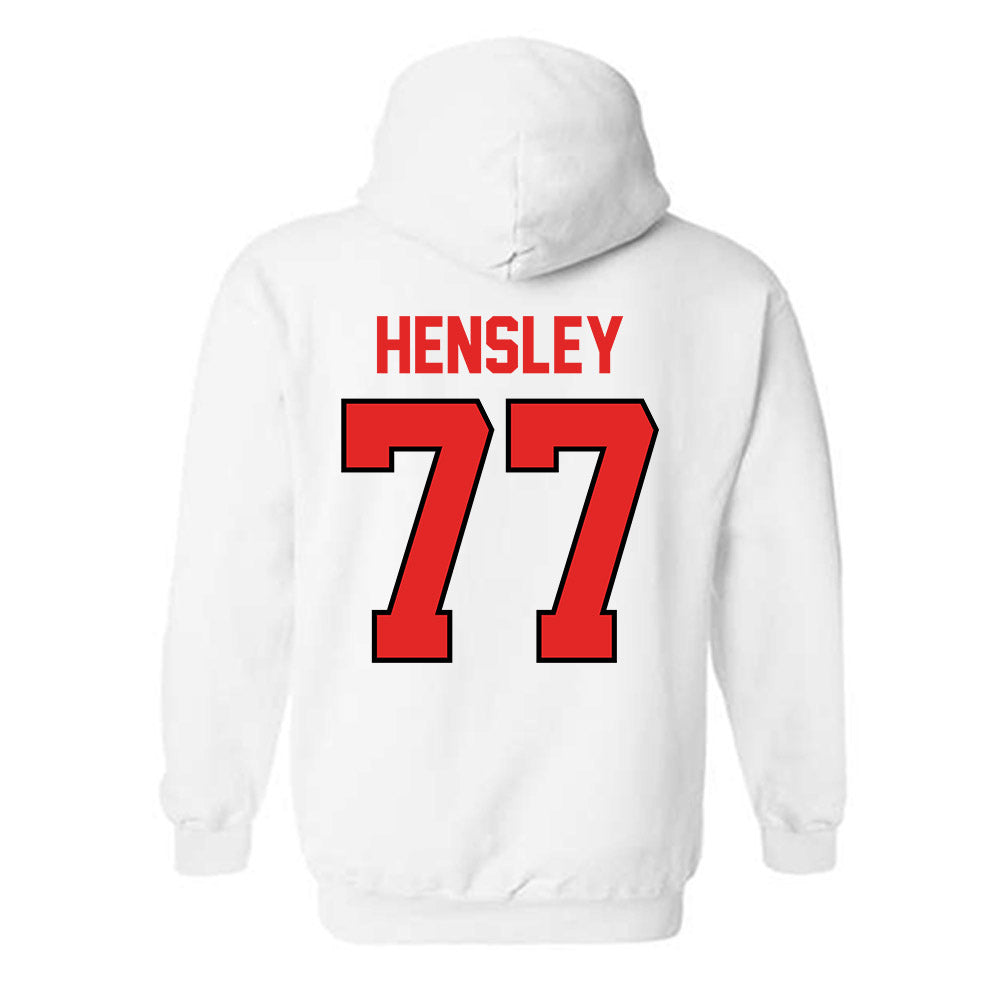 Texas Tech - NCAA Softball : Timber Hensley - Classic Shersey Hooded Sweatshirt-1